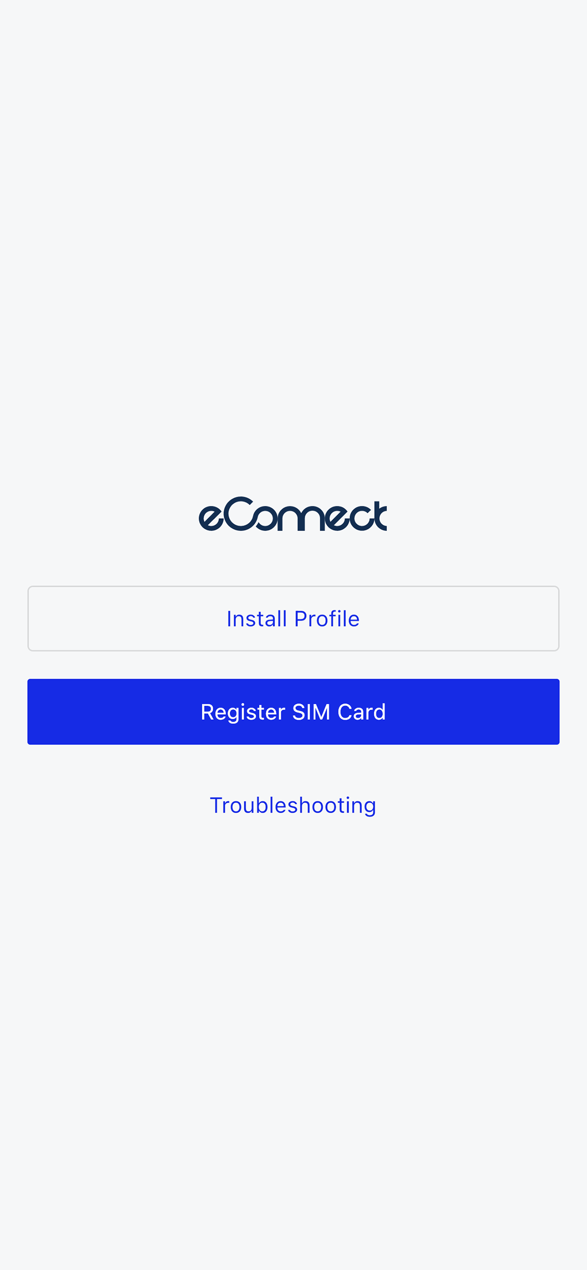 Open eConnect Japan SIM App